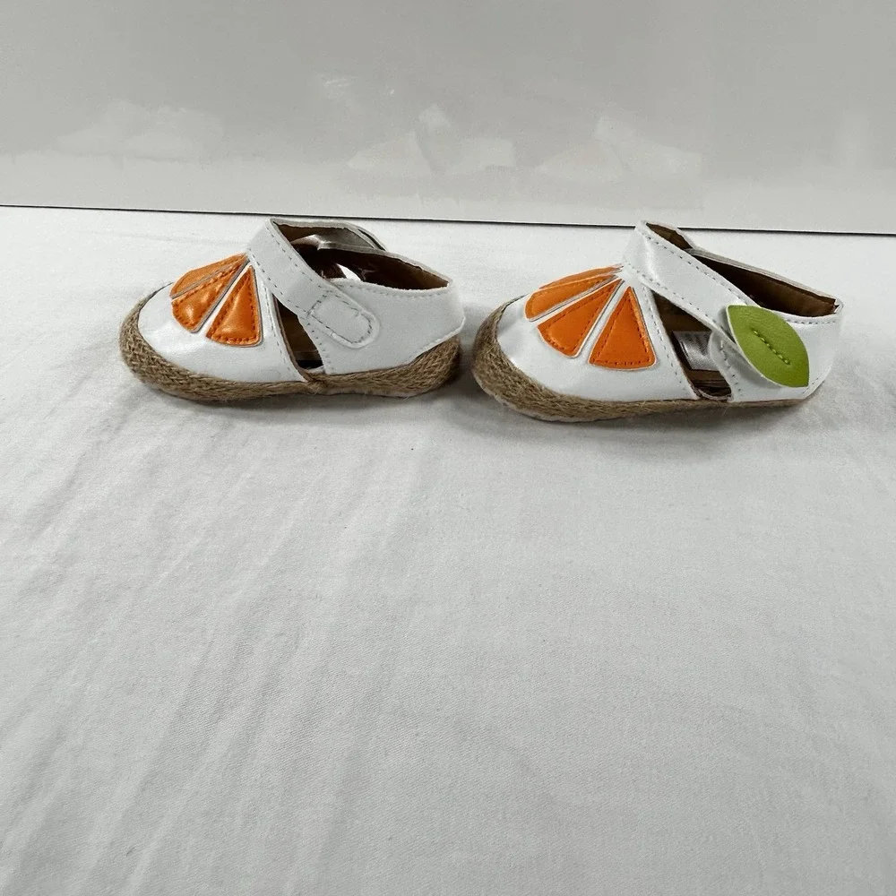 Rachel Zoe Los Angeles New York Citrus Shoes  Infant Toddler 3 Months Orange